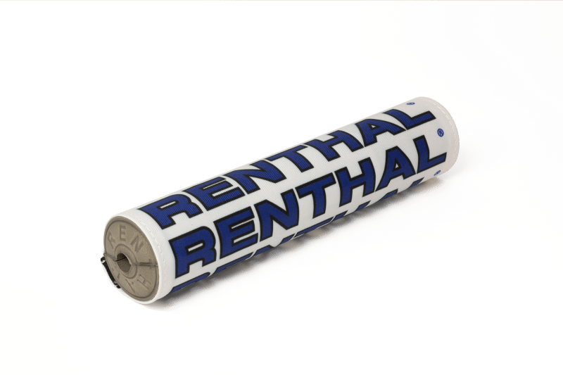 Renthal Vintage SX Pad - White/ Black/ Blue - Dune Goons