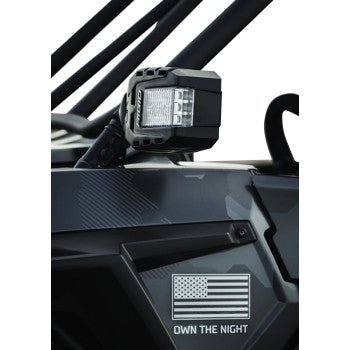 Rigid Reflect Series LED Side Mirrors – UTV 1.75"–2" Cage (64011) - Dune Goons
