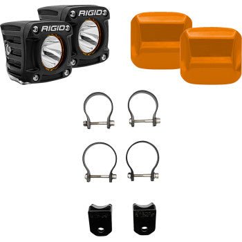 Rigid Revolve A - Pillar Light Kit – Universal UTV Clamp Mount - Dune Goons