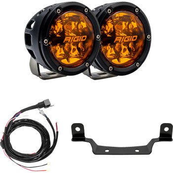 Rigid Revolve Amber PRO Grill Light Kit – Polaris RZR Pro R / Turbo R - Dune Goons
