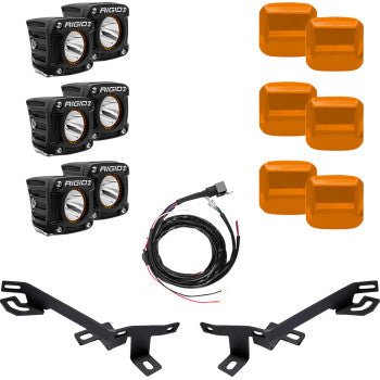 Rigid Revolve Headlight Kit – Can - Am Maverick X3 LED - Dune Goons