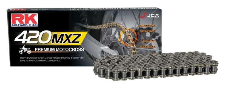 RK 420MXZ Non - Sealed Chain Natural 118 Link - Dune Goons