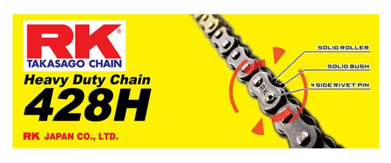 RK 428H Heavy Duty Chain Natural 130 Link - Dune Goons
