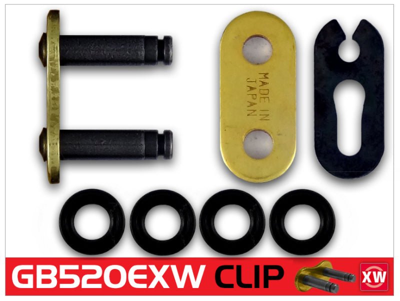 RK 520EXW XW - Ring Chain Clip Master Link Gold - Dune Goons