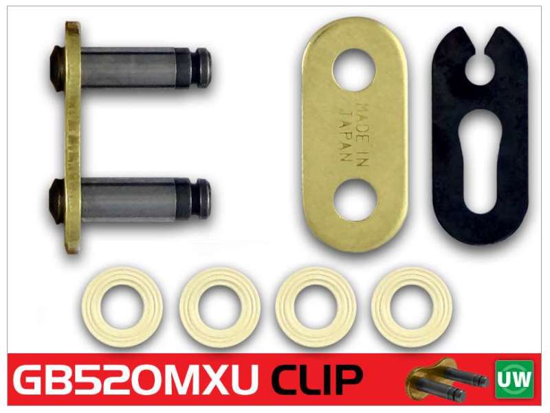 RK 520MXU Clip Master Link - Gold - Dune Goons