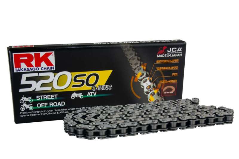 RK 520SO O - Ring Chain Natural 112 Link - Dune Goons