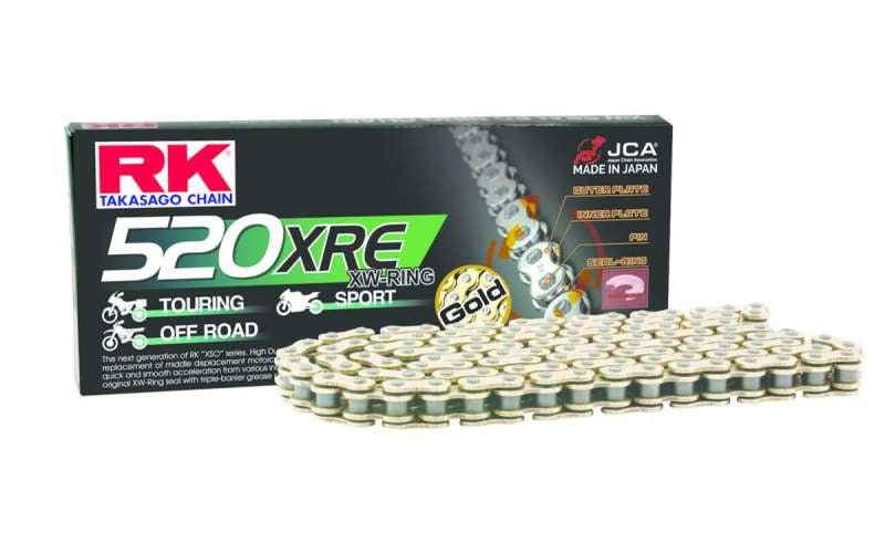 RK 520XRE Chain 120 Link - Gold - Dune Goons