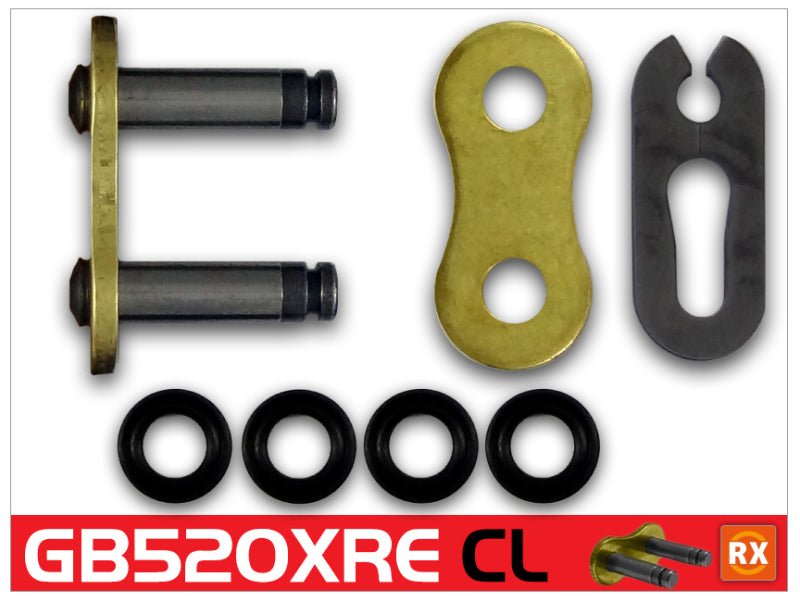 RK 520XRE Clip Master Link - Gold - Dune Goons