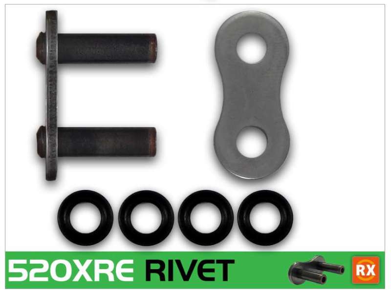 RK 520XRE Rivet Master Link - Natural - Dune Goons