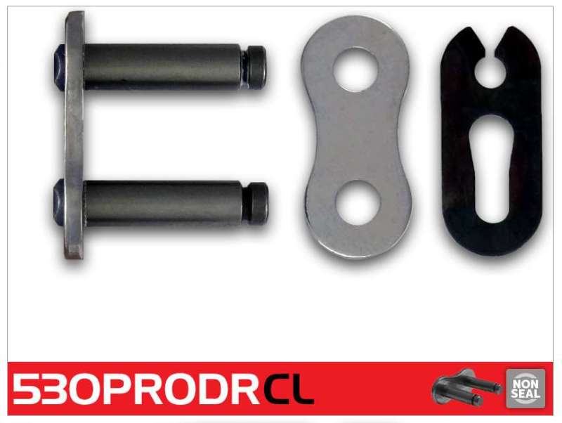 RK 530 Pro Drag Racing Z Chain Rivet Master Link Natural - Dune Goons