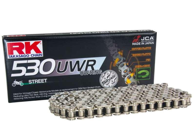 RK 530UWR Chain 120 Link - Silver - Dune Goons