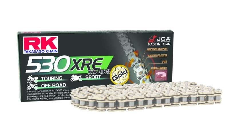 RK 530XRE Chain 116 Link - Gold - Dune Goons