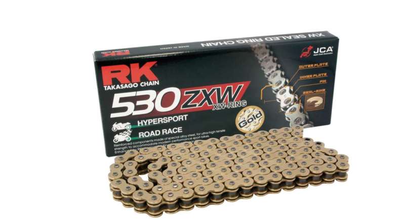 RK 530ZXW Chain 120 Link - Gold - Dune Goons