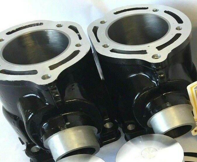 Banshee Stock Bore Cylinders Modquad Cool Head Billet Domes Top End Rebuild Kit Complete