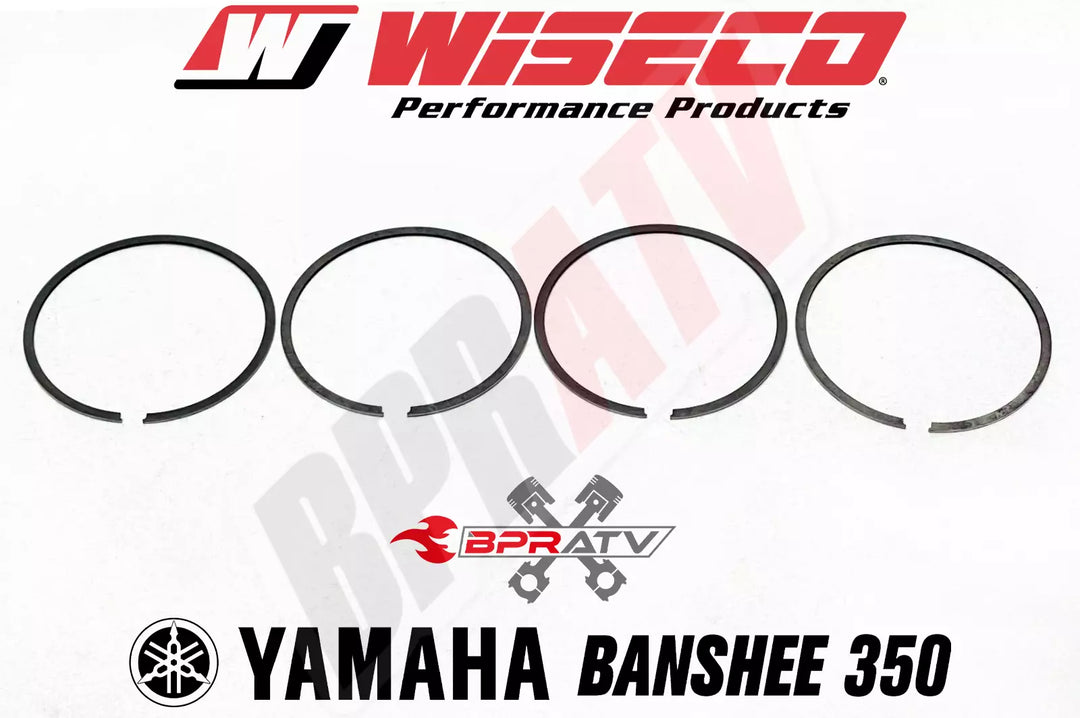 Banshee 64mm Stock Bore 4mil STROKER Wiseco Pistons Bearings Top End Gaskets Kit