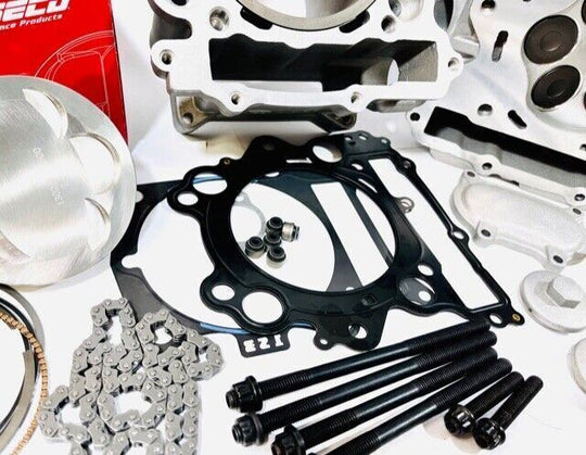 Grizzly 660 Stock Bore Cylinder 100mm Top End Rebuild Kit Cylinder Head Hotcam