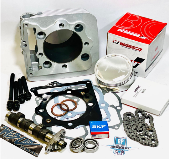 TRX 400EX 400X 87mm Big Bore Kit Stage 2 Webcam Web Cam Top End Rebuild Kit