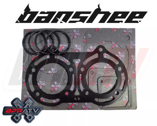 Yamaha Banshee YFZ 350 64mm STOCK BORE Pro X Pistons Set Top End Gaskets Pin Bearing NGK