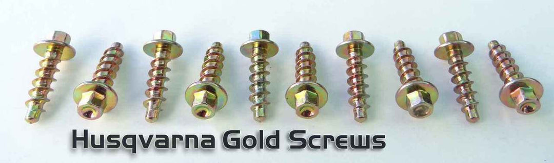 Specbolt Husqvarna Bolt Kit gold screws