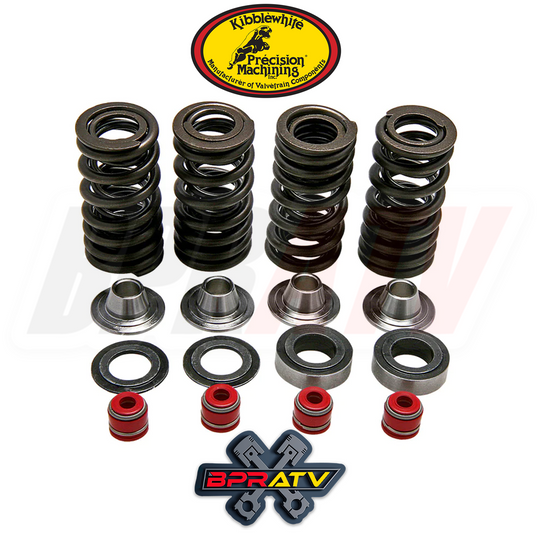 TRX 400EX 400 400X Kibblewhite +1 Valves Springs Complete Valve Head Rebuild Kit