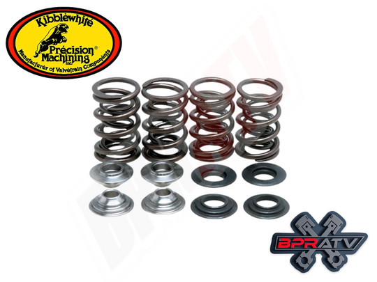 TRX 400EX 400 400X Kibblewhite +1 Valves Springs Complete Valve Head Rebuild Kit