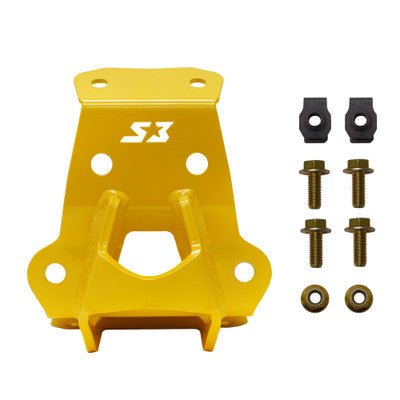 S3 Power Sports Can - Am Maverick R Rear Pull Plate – Chassis Reinforcement & Tow Point - Dune Goons