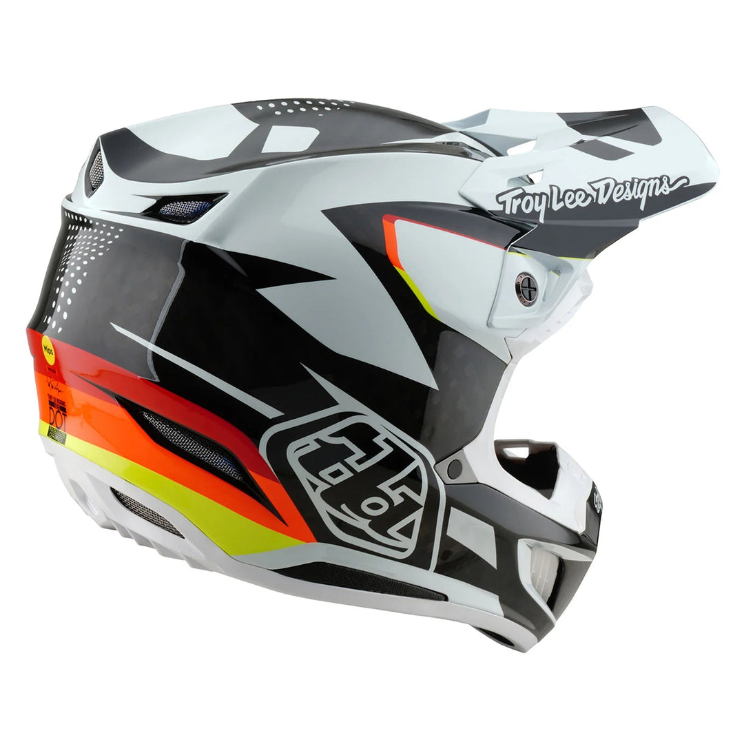 SE5 Carbon Helmet – Optic Black | Troy Lee Designs Mips® Protection - Dune Goons