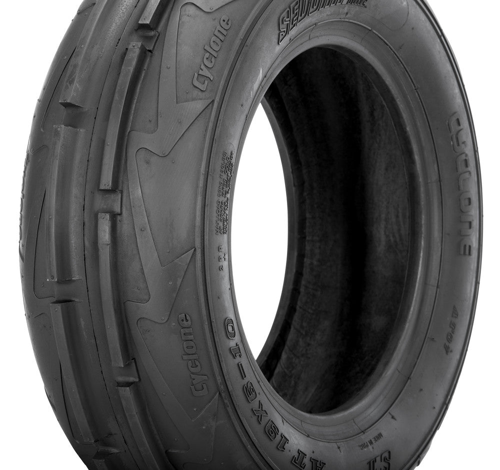 Sedona Cyclone Front Rib Tire 19x6 - 10 – Lightweight Sand Dune Steering - Dune Goons