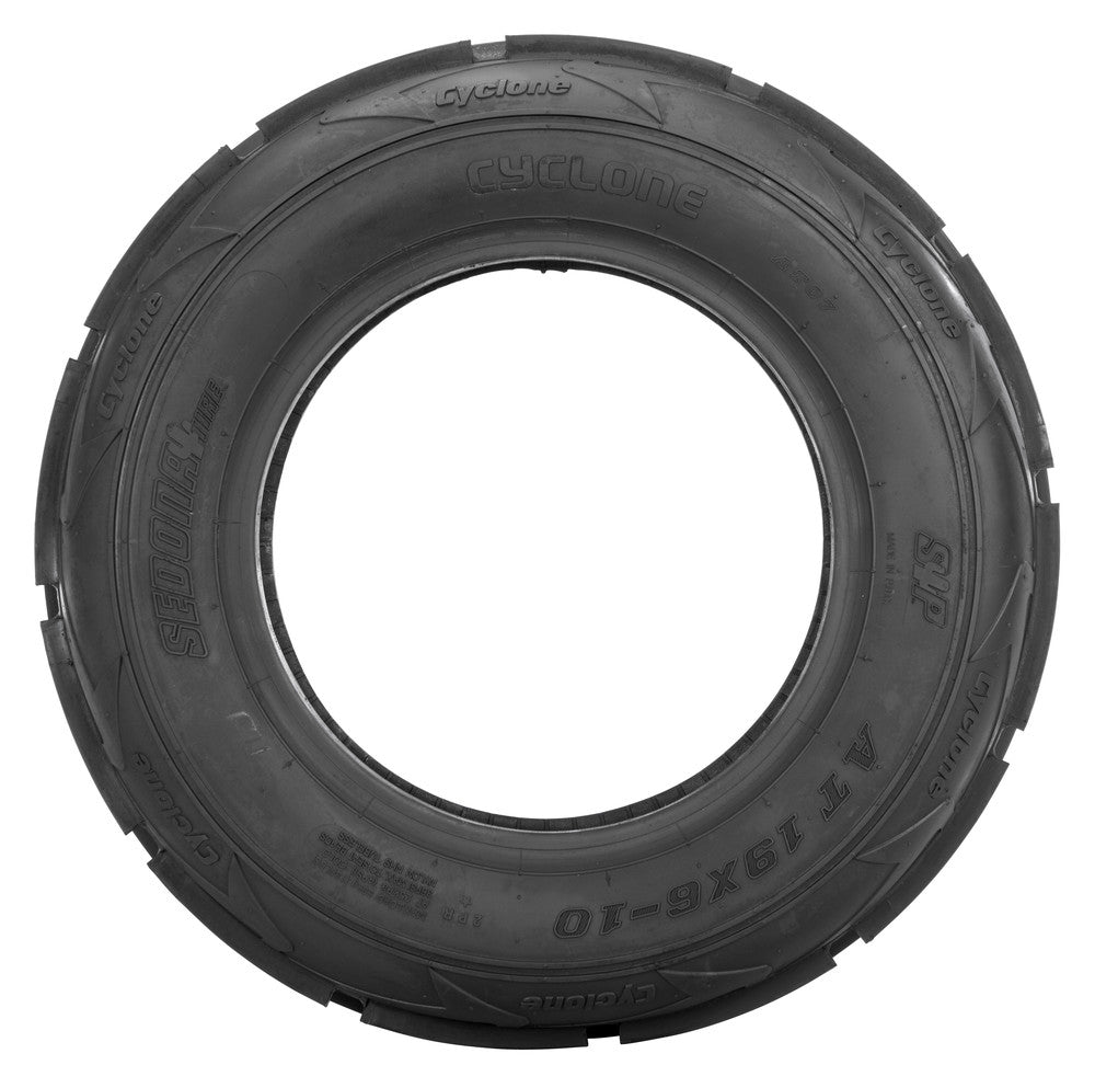 Sedona Cyclone Front Rib Tire 19x6 - 10 – Lightweight Sand Dune Steering - Dune Goons