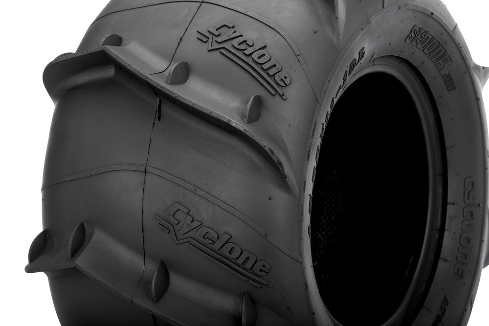 Sedona Cyclone Right Rear Sand Tire 20x11 - 10 – 8 Paddle Dune Tire - Dune Goons