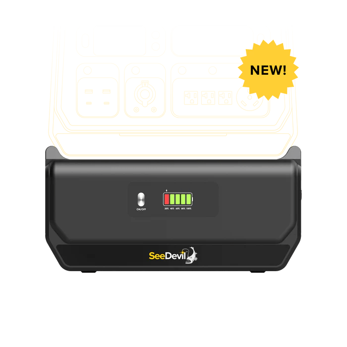 SeeDevil G1 2048Wh Expansion Battery Pack for 2400W Power Station – SD - PPS - EXP - 2048 - G1 - Dune Goons