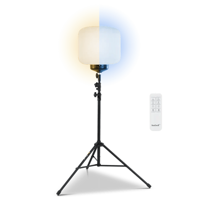 SeeDevil G3 150 Watt Balloon Light Kit – 19,500 Lumen Glare - Free Flood SD - 150W - KIT - G3 - Dune Goons