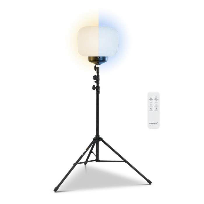SeeDevil G3 60 Watt Balloon Light Kit – 7,800 Lumen Glare - Free Area Light SD - 60W - KIT - G3 - Dune Goons