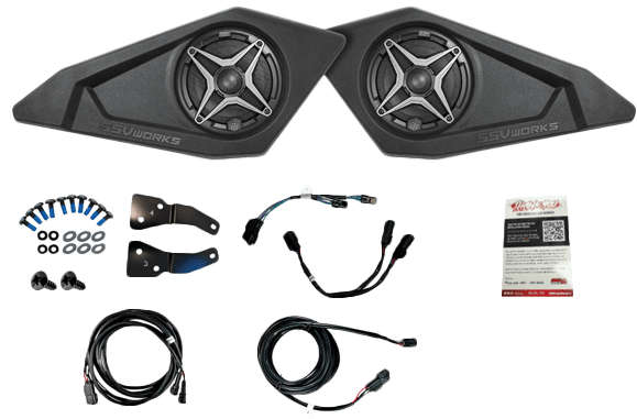 SSV Works Front Door Speakers – Can - Am Maverick R - Dune Goons