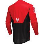 THOR LAUNCHMODE Forge Jersey – Red (S–3XL) | MX Race Jersey - Dune Goons