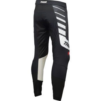THOR Prime Analog Pants – Black/White (33–38) | Closeout Racewear - Dune Goons