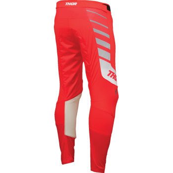 THOR Prime Analog Pants – Red/White (33–40) | Racewear Closeout - Dune Goons