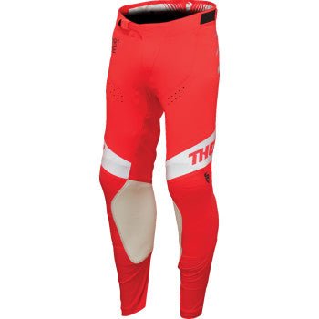 THOR Prime Analog Pants – Red/White (33–40) | Racewear Closeout - Dune Goons