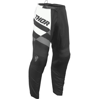 THOR Sector Checker Pants – Black/Gray (28–44) | Off - Road Race Pants - Dune Goons
