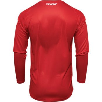 THOR Sector Minimal Jersey – Red (Large, 2XL) | Closeout MX Jersey - Dune Goons