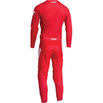 THOR Sector Minimal Jersey – Red (Large, 2XL) | Closeout MX Jersey - Dune Goons