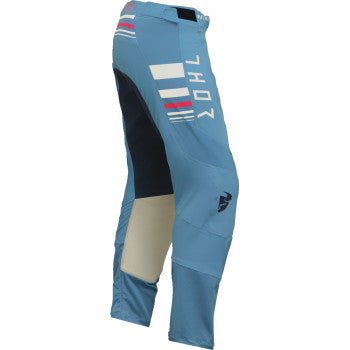 THOR Women’s Prime Blaze Pants – Blue/White (3/4–9/10) | Racewear - Dune Goons