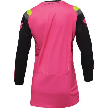 THOR Women’s Pulse REV Jersey – Charcoal/Pink (S–2XL) | Off - Road Jersey - Dune Goons