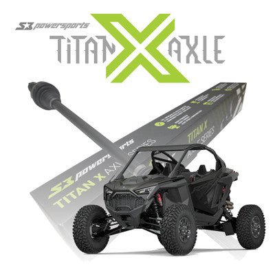 Titan X Axles for Polaris RZR Pro R / Turbo R – S3 Power Sports - Dune Goons