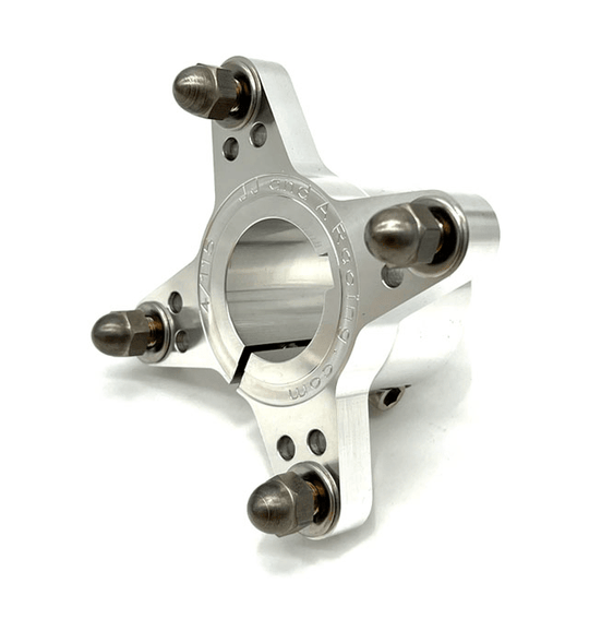 Titanium ATV Drag Axle with Keys & JJ&A Hubs (Yamaha Banshee & Raptor 700) - Dune Goons