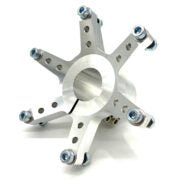 Titanium ATV Drag Axle with Keys & JJ&A Hubs (Yamaha Banshee & Raptor 700) - Dune Goons