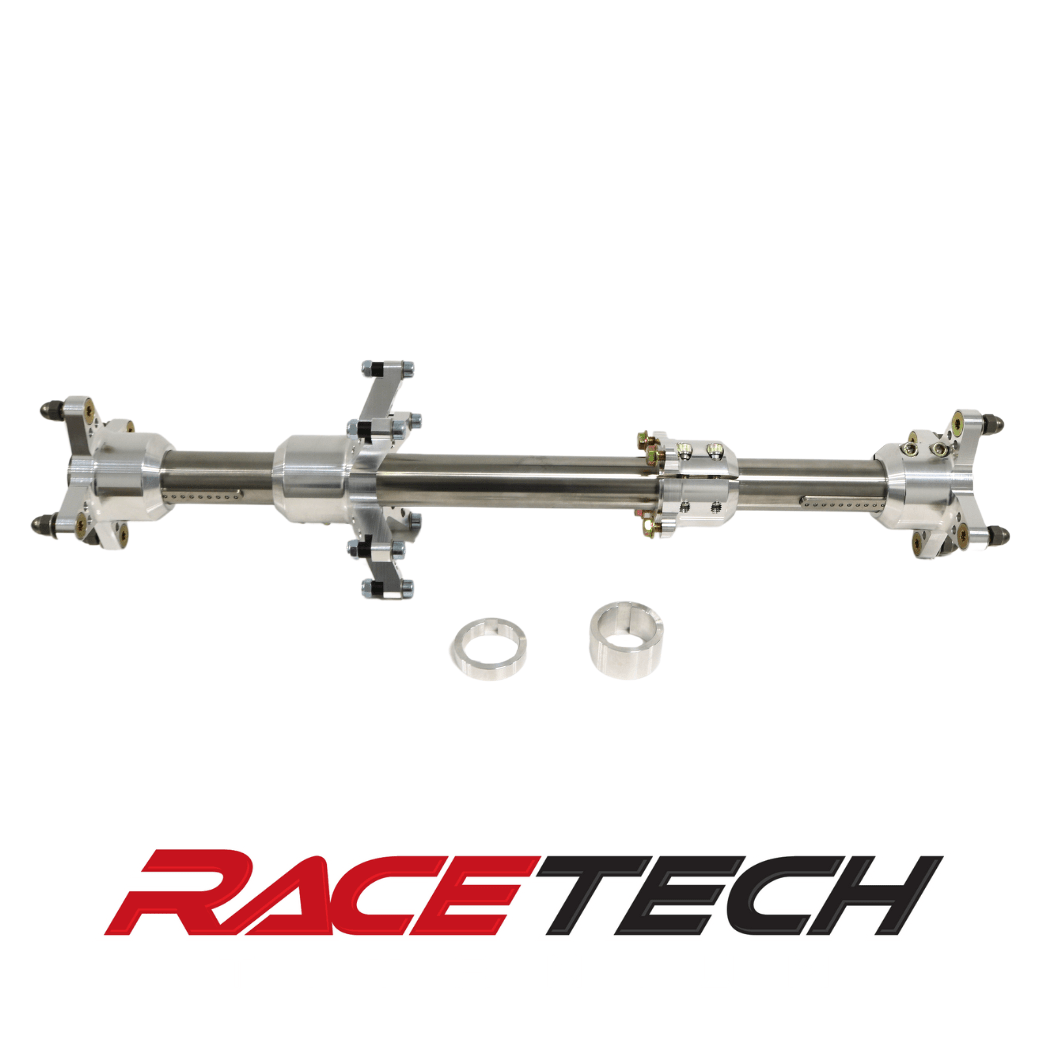 Titanium ATV Drag Axle with Keys & JJ&A Hubs (Yamaha Banshee & Raptor 700) - Dune Goons