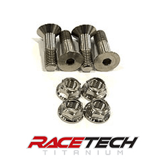 Titanium Sprocket Bolt Kit for JJ&A & Fireball Drag Axle (Honda – Countersink) - Dune Goons