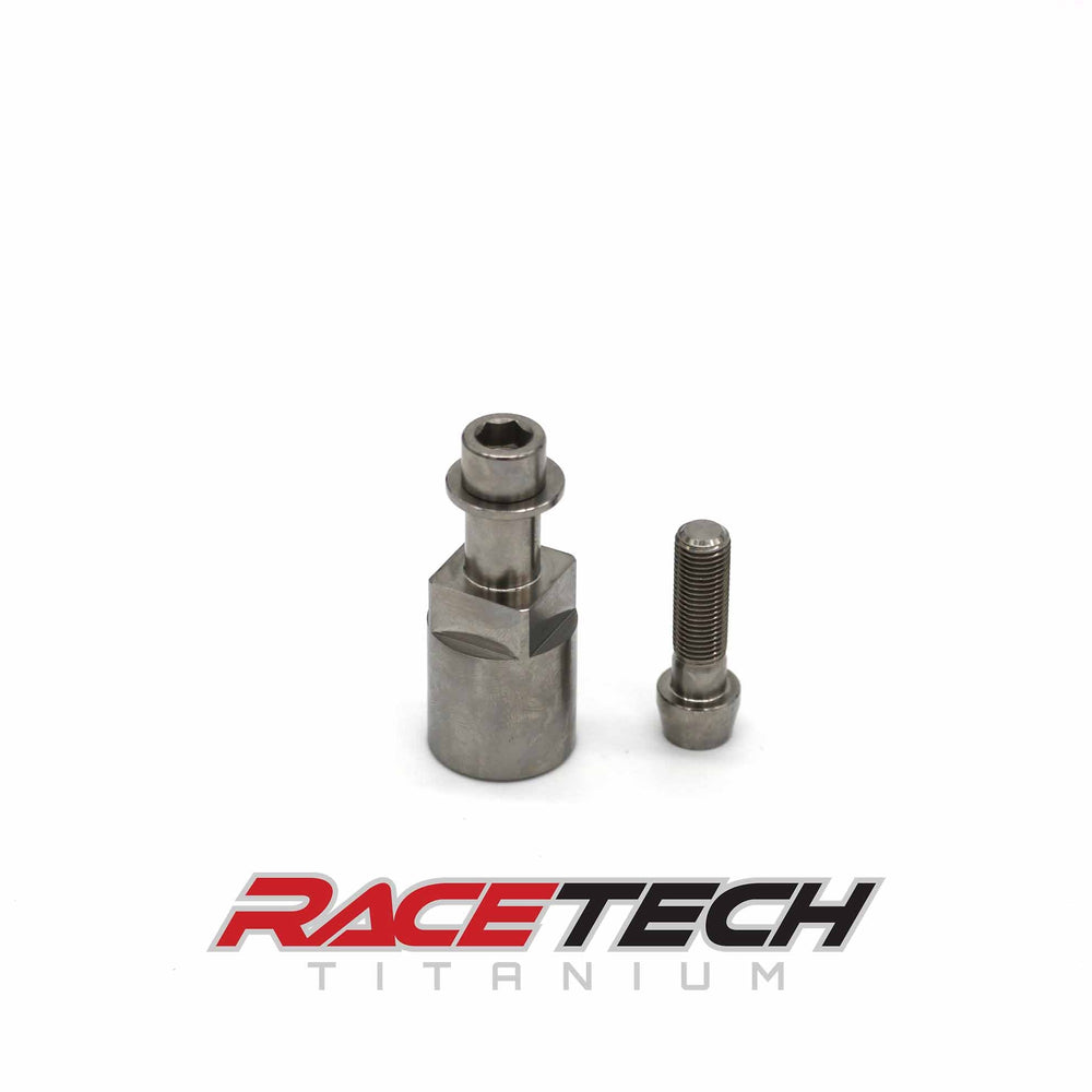 Titanium Swingarm Pivot Bolt/Torque Arm Adapter & Hardware for Banshee, YFZ450, Raptor 700 & LSR Chassis - Dune Goons