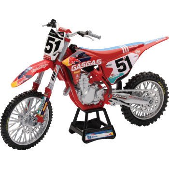 TLD Red Bull GasGas MC 450F Race Bike - Justin Barcia - 1:12 Scale - Red/Black/White - Toy - Dune Goons
